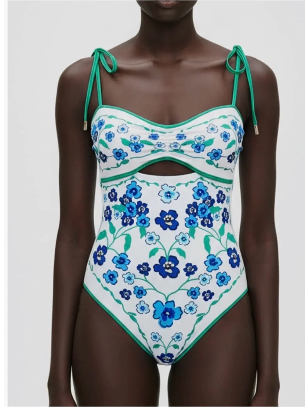 Jessie Zhao Eden Reversible One Piece Swimsuit